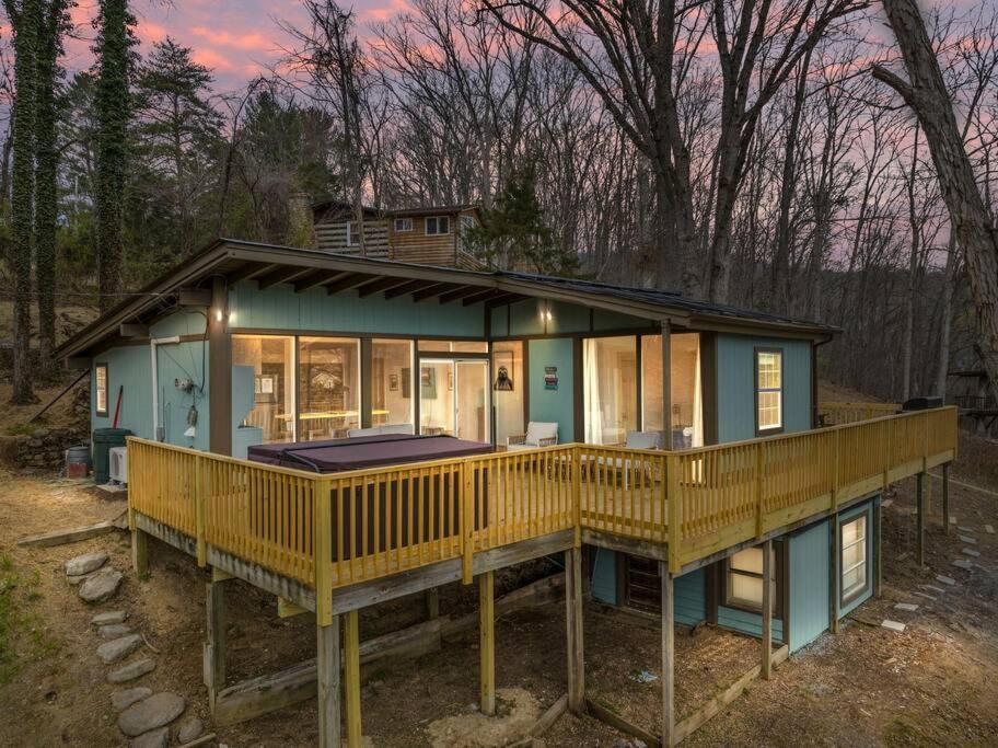 Lazy Lake 3Br Cabin W/ Mtn Views + Hot Tub +Wi-Fi Luray Exteriör bild